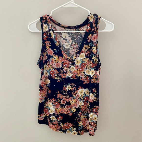 Maurices Tops - Maurice’s 24/7 Floral Tank Top